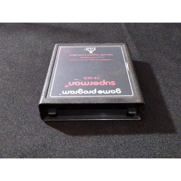 Superman (Atari 2600, 1979) Text Label - Picture 6 of 7